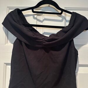 Free People Black Crop Top and skirt